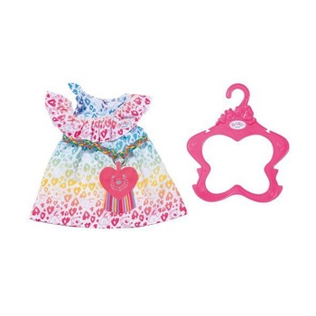Haine papusi Baby Born, Rainbow Leo Dress, 43 cm Haine papusi Baby Born, Rainbow Leo Dress, 43 cm