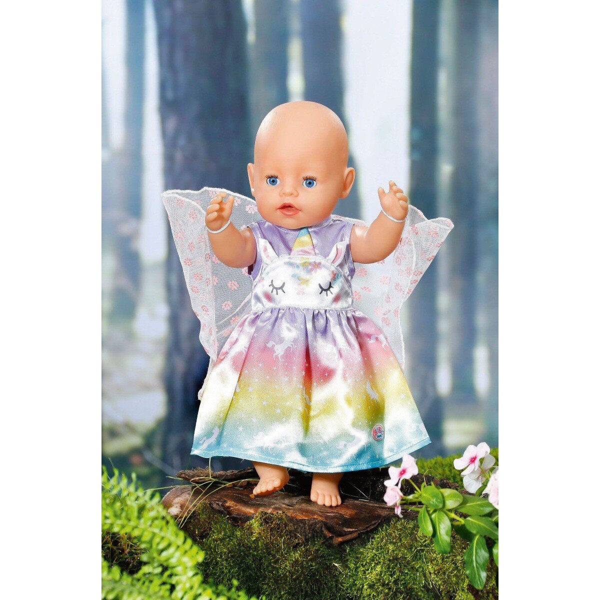 Haine papusi Baby Born, Unicorn Fairy Outfit, 43 cm 