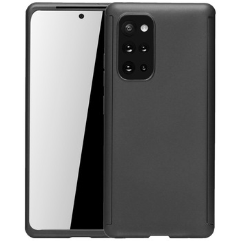 Husa Full Cover 360° (fata + spate + folie protectie) pentru Samsung Galaxy S20 Plus, Negru Husa Full Cover 360° (fata + spate + folie protectie) pentru Samsung Galaxy S20 Plus, Negru