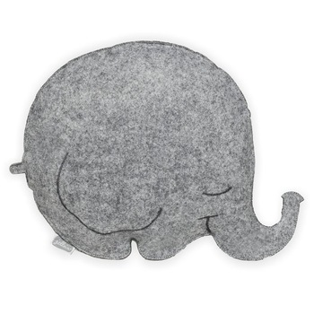 Perna decorativa Jollein FB elefant, 30x36.5cm, gri Perna decorativa Jollein FB elefant, 30x36.5cm, gri