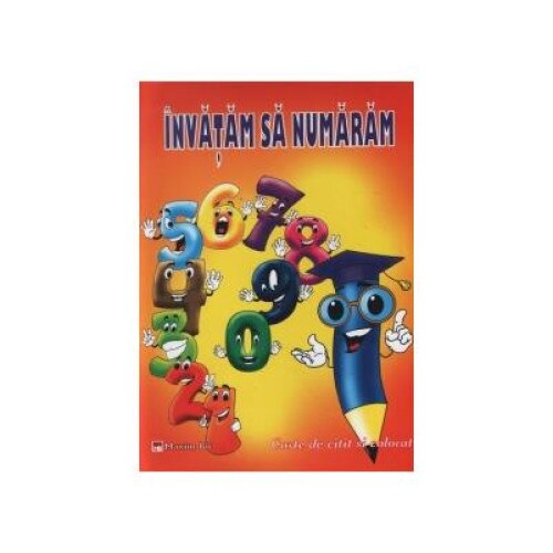 Invatam sa numaram - carte de citit si colorat
