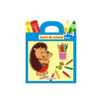 Carte de colorat 3-4 ani Carte de colorat 3-4 ani