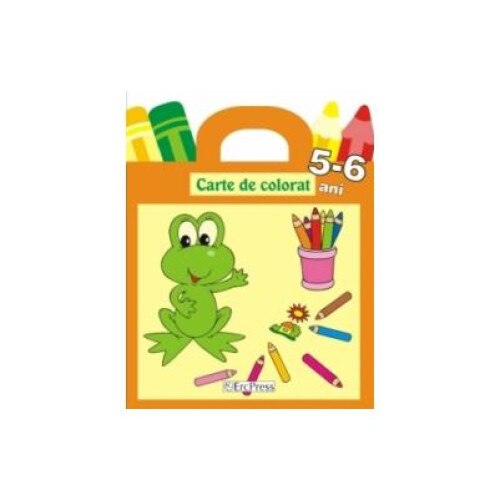 Carte de colorat 5-6ani