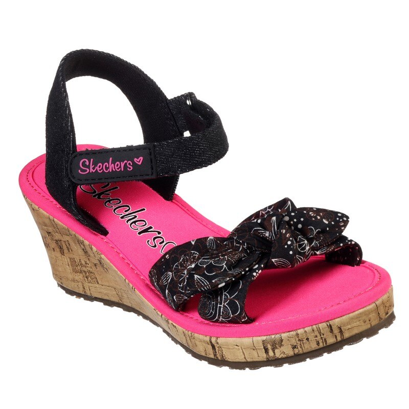 Sandale Tikis Bandana Cutie, Skechers, Negru, 34 EU