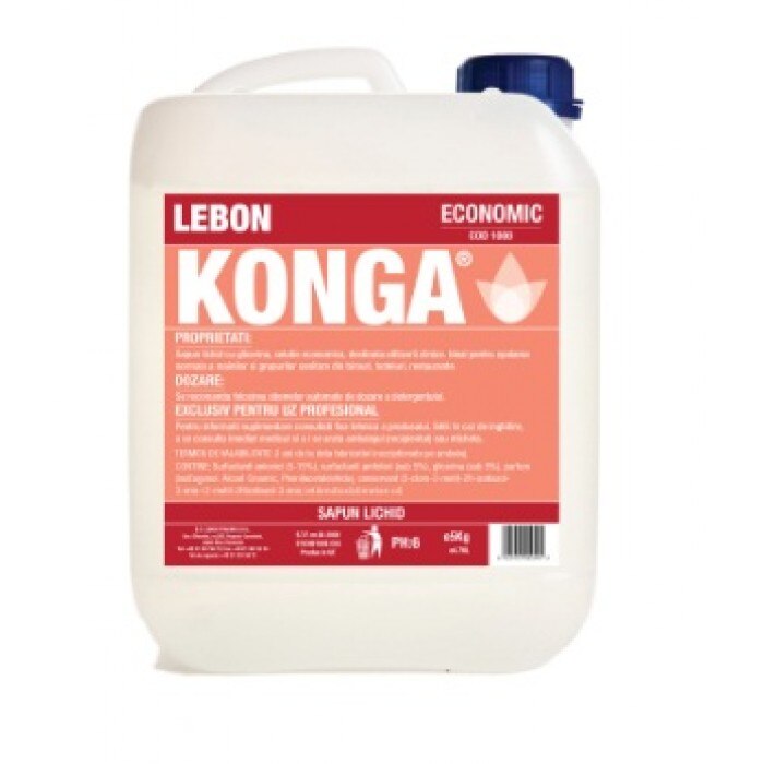 Sapun lichid, 5 L, Konga Economic
