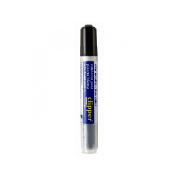 Marker pentru table de scris, cerneala lichida, fara miros, Alpino Clipper, negru Marker pentru table de scris, cerneala lichida, fara miros, Alpino Clipper, negru