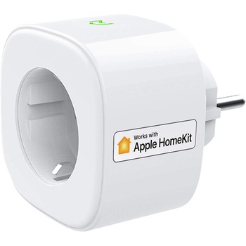 Priza Smart, Meross, Wi-fi, Apple HomeKit, Alb Priza Smart, Meross, Wi-fi, Apple HomeKit, Alb
