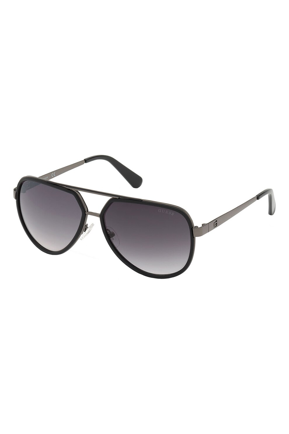 Guess, Ochelari de soare aviator cu rama metalica