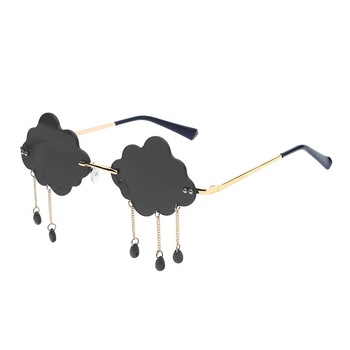 Ochelari de soare cloud personalizati Nevermore® Petrecere club Negru Ochelari de soare cloud personalizati Nevermore® Petrecere club Negru