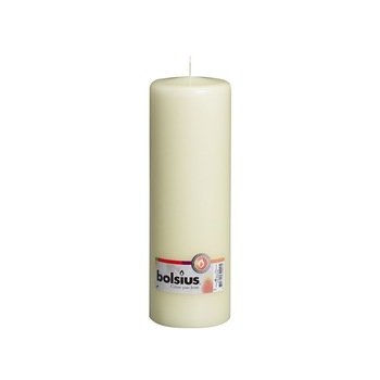 Lumanare stalp Bolsius Crem-Ivory (250/80) Lumanare stalp Bolsius Crem-Ivory (250/80)