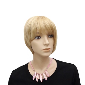 Peruca dama, par natural, blond deschis Peruca dama, par natural, blond deschis