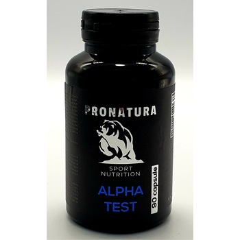 Supliment nutritiv Alpha Test, Pro Natura, 90 capsule Supliment nutritiv Alpha Test, Pro Natura, 90 capsule