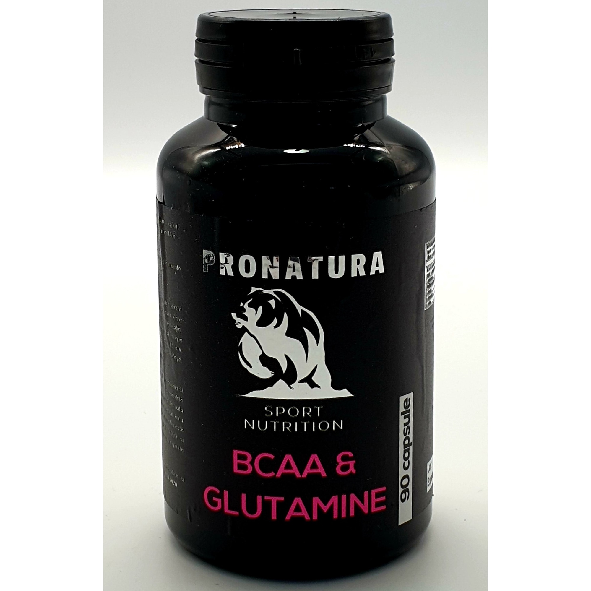 Aminoacizi BCAA & Glutamine, Pro Natura, 90 capsule