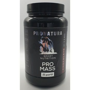 Gainer Pro Mass, Pro Natura, 1.3 Kg Gainer Pro Mass, Pro Natura, 1.3 Kg