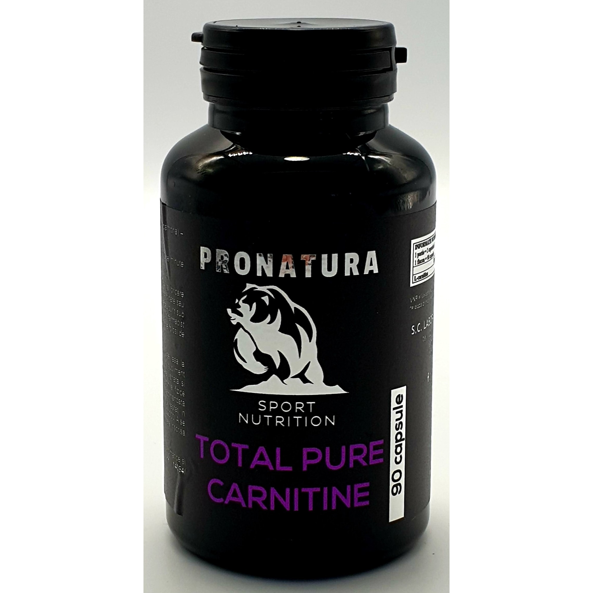 Carnitina Total Pure, Pro Natura, 90 capsule