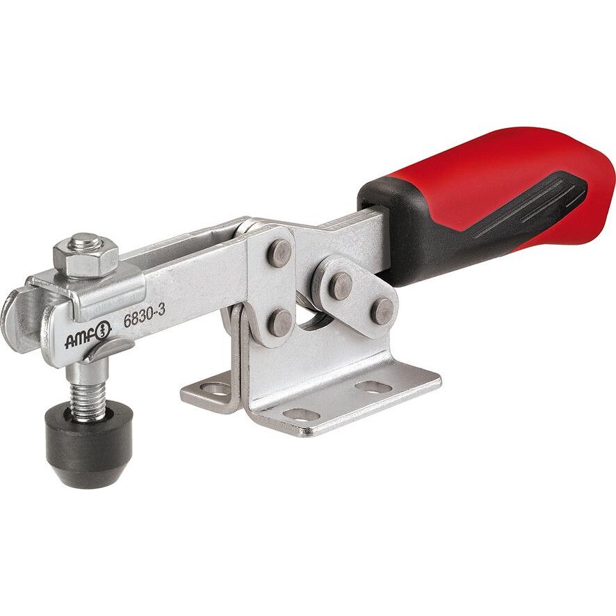 Menghina orizontala cu talpa orizontala, zincata si pasivata, M6 x 35, AMF