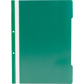 Set 50 buc dosar plastic, PAPERLAND, cu sina si 2 perforatii, verde Set 50 buc dosar plastic, PAPERLAND, cu sina si 2 perforatii, verde