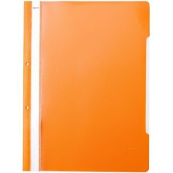 Set 50 buc dosar plastic, PAPERLAND, cu sina si 2 perforatii, portocaliu Set 50 buc dosar plastic, PAPERLAND, cu sina si 2 perforatii, portocaliu