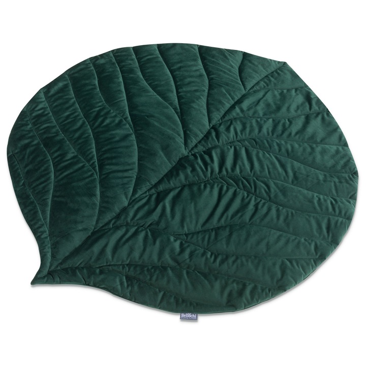 Постелка за игра Bellochi LEAF, Зелен,138х120 см, тъмнозелено