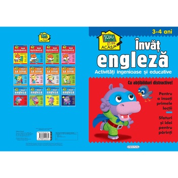 Scoala acasa - Invat engleza 3-4 ani Scoala acasa - Invat engleza 3-4 ani