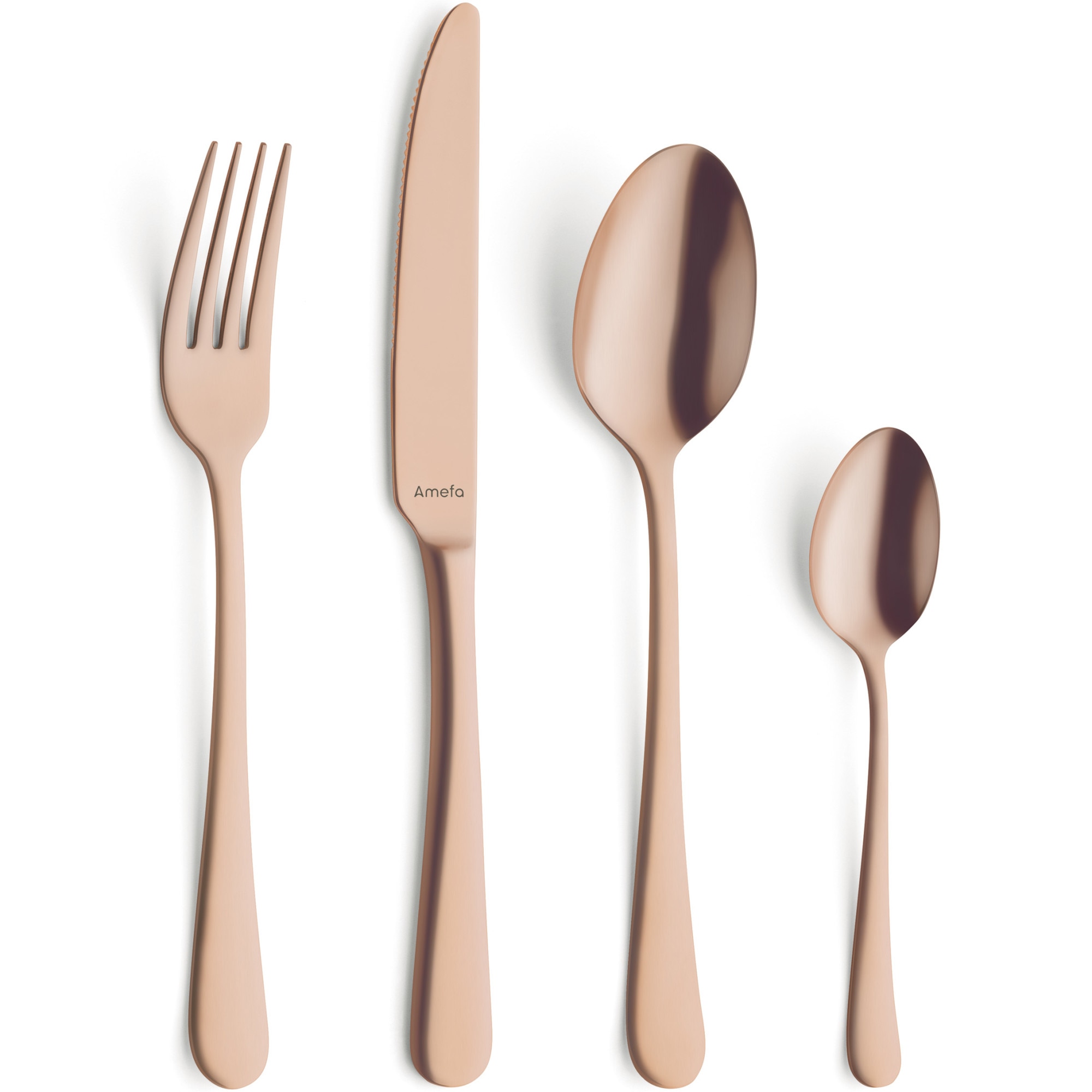 Set 24 tacamuri Amefa Austin Copper, PVD