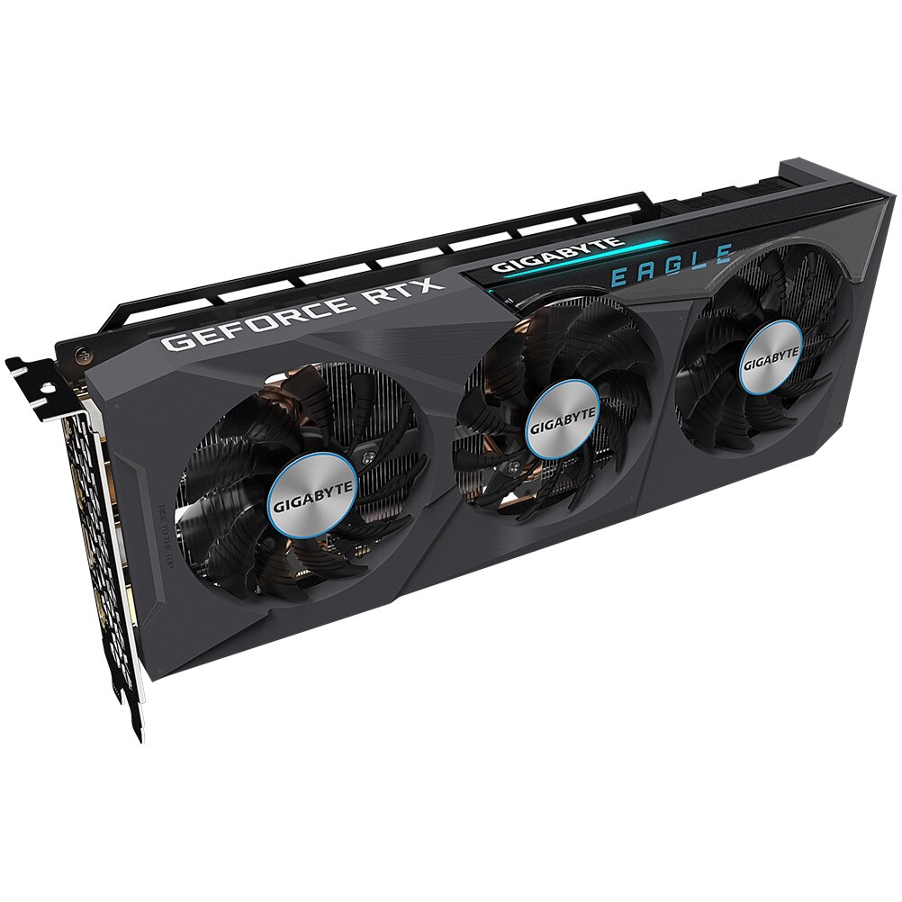 Placa video Gigabyte GeForce® RTX™ 3070 Ti EAGLE OC, 8GB GDDR6X