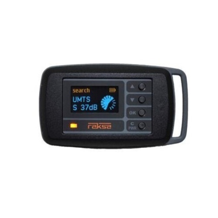 Detector Profesional de microfoane, camere si localizatoare GPS, Raksa, 50 - 3300MHz, Negru
