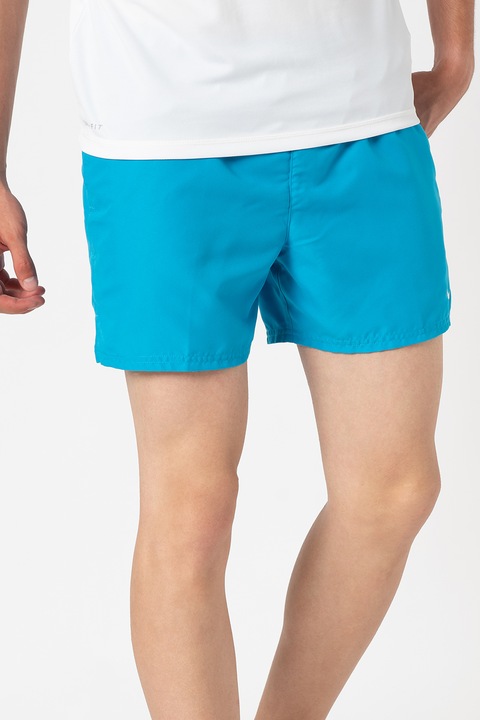 Nike, Pantaloni scurti de baie cu talie elastica 5'' Volley, Albastru aqua, S