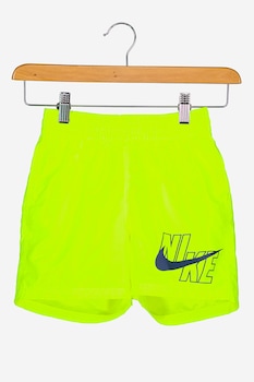 Nike - Плувни шорти с лого, Електриковозелен