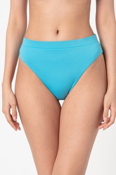 Nike, Slip cu talie inalta, Albastru aqua Nike, Slip cu talie inalta, Albastru aqua