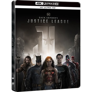 Zack Snyder - liga dreptatii - steelbook 4K Zack Snyder - liga dreptatii - steelbook 4K