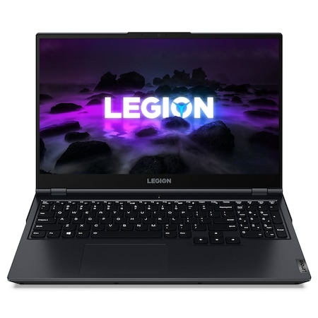 Лаптоп Lenovo Legion 5 15ITH6 с Intel Core i5-11400H (2.6-4.4GHz, 12M), 8 GB, 1TB M.2 NVMe SSD, NVIDIA GTX 1650 4GB GDDR6, Без OS, Черен