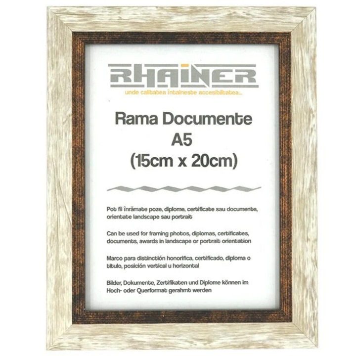 Rama foto Valencia, Rhainer, Crem, A5