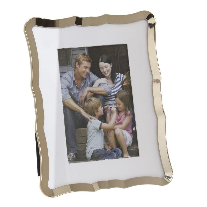 Rama foto metalica Golden 13 cm x 18 cm