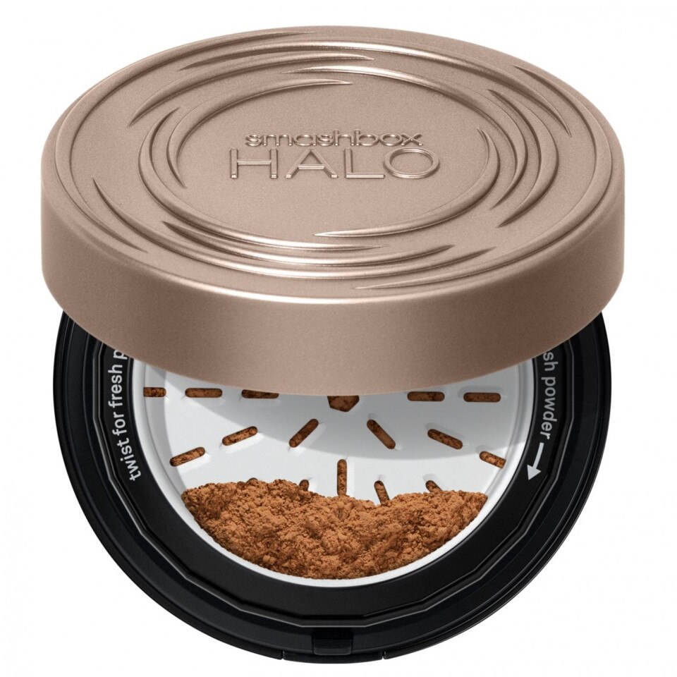 Pudra pulbere Smashbox Halo Fresh Ground, Dark Neutral 10 Gr