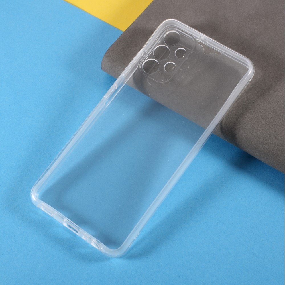 Husa pentru Samsung Galaxy A32 4G - Silicon si Plastic, Fata si Spate 360 grade, Transparenta