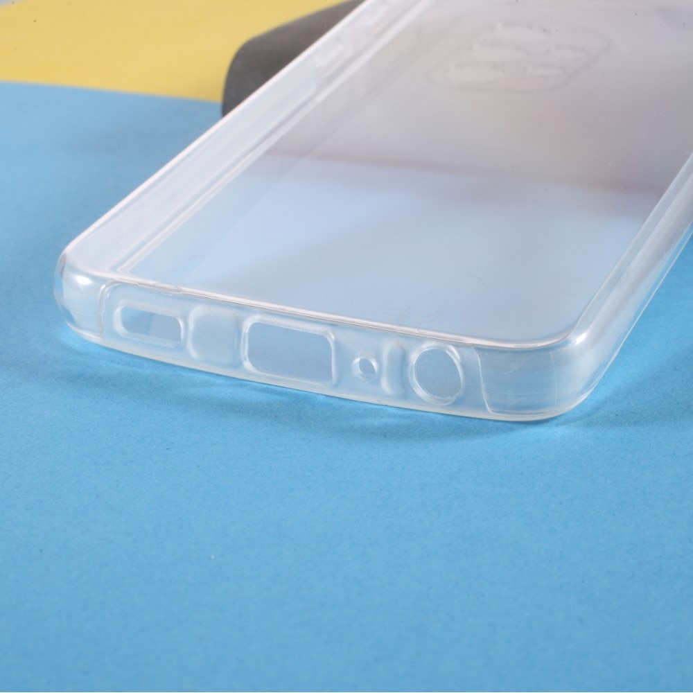 Husa pentru Samsung Galaxy A32 4G - Silicon si Plastic, Fata si Spate 360 grade, Transparenta
