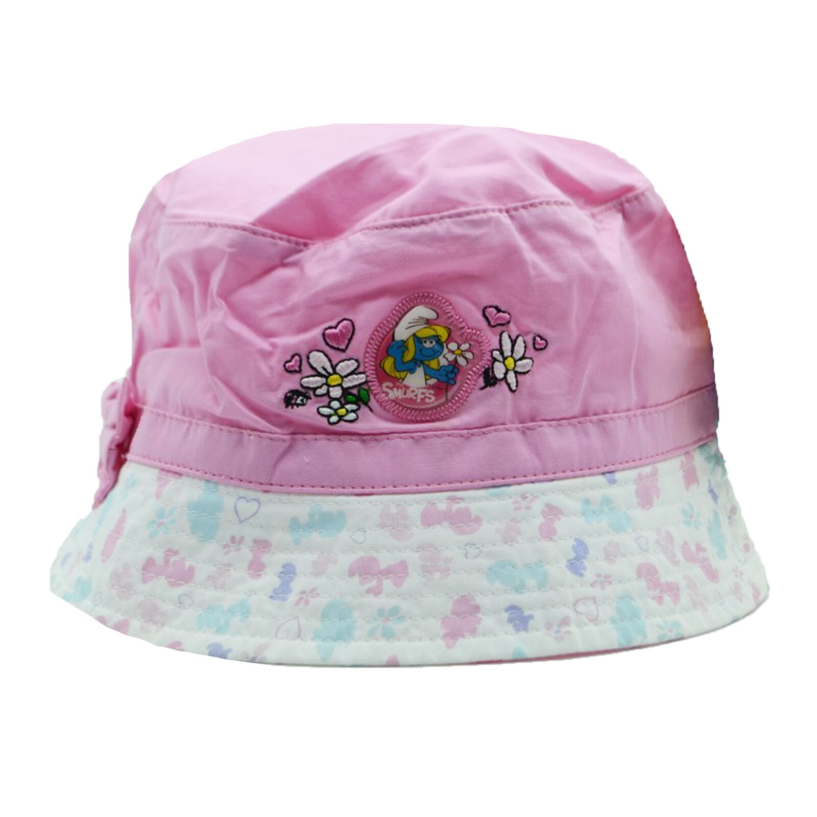 Palarie pentru fete Setino Strumfi 770-089R, Roz 54