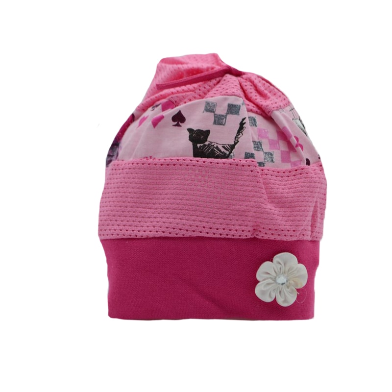 Caciula pentru fete Mini Junior SCC-114, Roz Universal