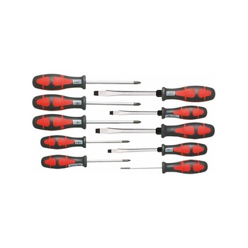 Set surubelnite combinate - 10 bucati, drepte, PH1, PZ1, FORMAT Set surubelnite combinate - 10 bucati, drepte, PH1, PZ1, FORMAT