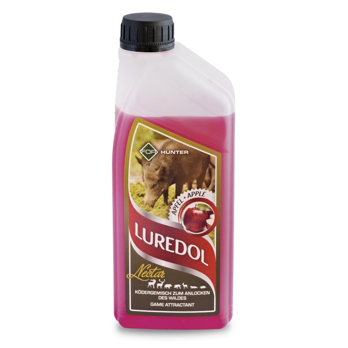 Atractant nectar cu aroma de mere For, pentru mistreti, caprioare, vulpi, jderi, bursuci, miros intepator extra intens, 1 kg