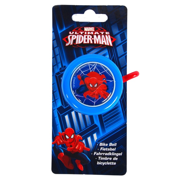 Clopot Spiderman Volare, pentru baieti, culoare albastru/rosu
