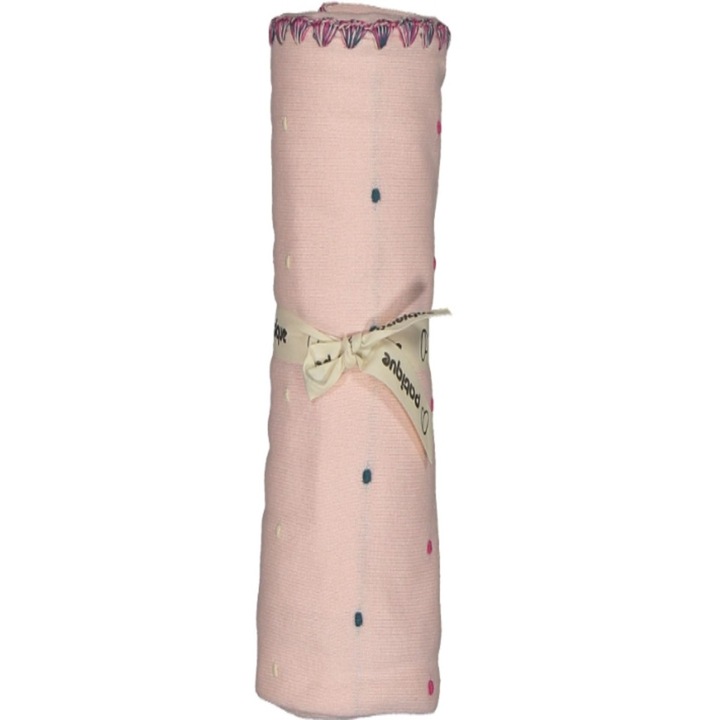 Одеало за бебе Coccoo Bebe Органичен памук, 90 х 95 см., Розов