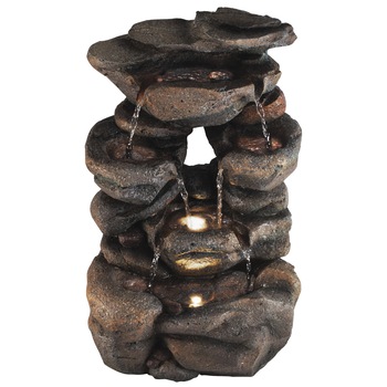 Fantana arteziana de interior Home WF01, iluminare LED, 48cm, Polirasina Fantana arteziana de interior Home WF01, iluminare LED, 48cm, Polirasina