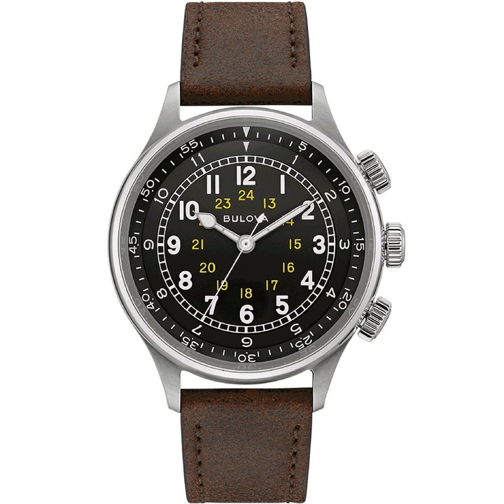 Мъжки часовник Bulova 96A245, Автоматичен, 42мм, 3ATM