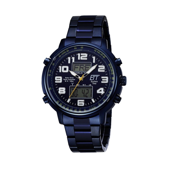 Мъжки часовник Ett EGS-11445-32M, Кварцов, 48мм, 10ATM