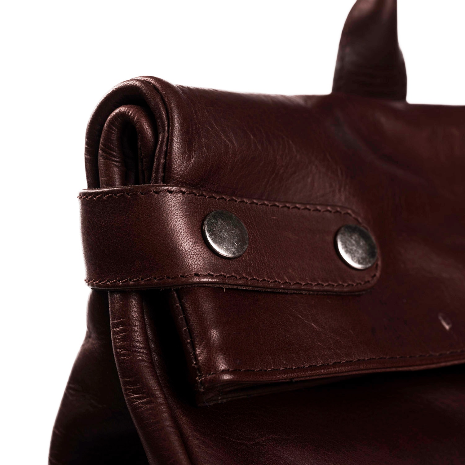 Rucsac The Chesterfield Brand, Graz piele maro inchis, cu compartiment pentru laptop de 15 inch
