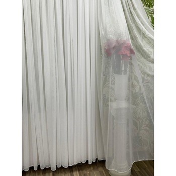 Perdea triplu voal alb 600x245cm cu rejansa, by Liz Line - RD2156 Perdea triplu voal alb 600x245cm cu rejansa, by Liz Line - RD2156