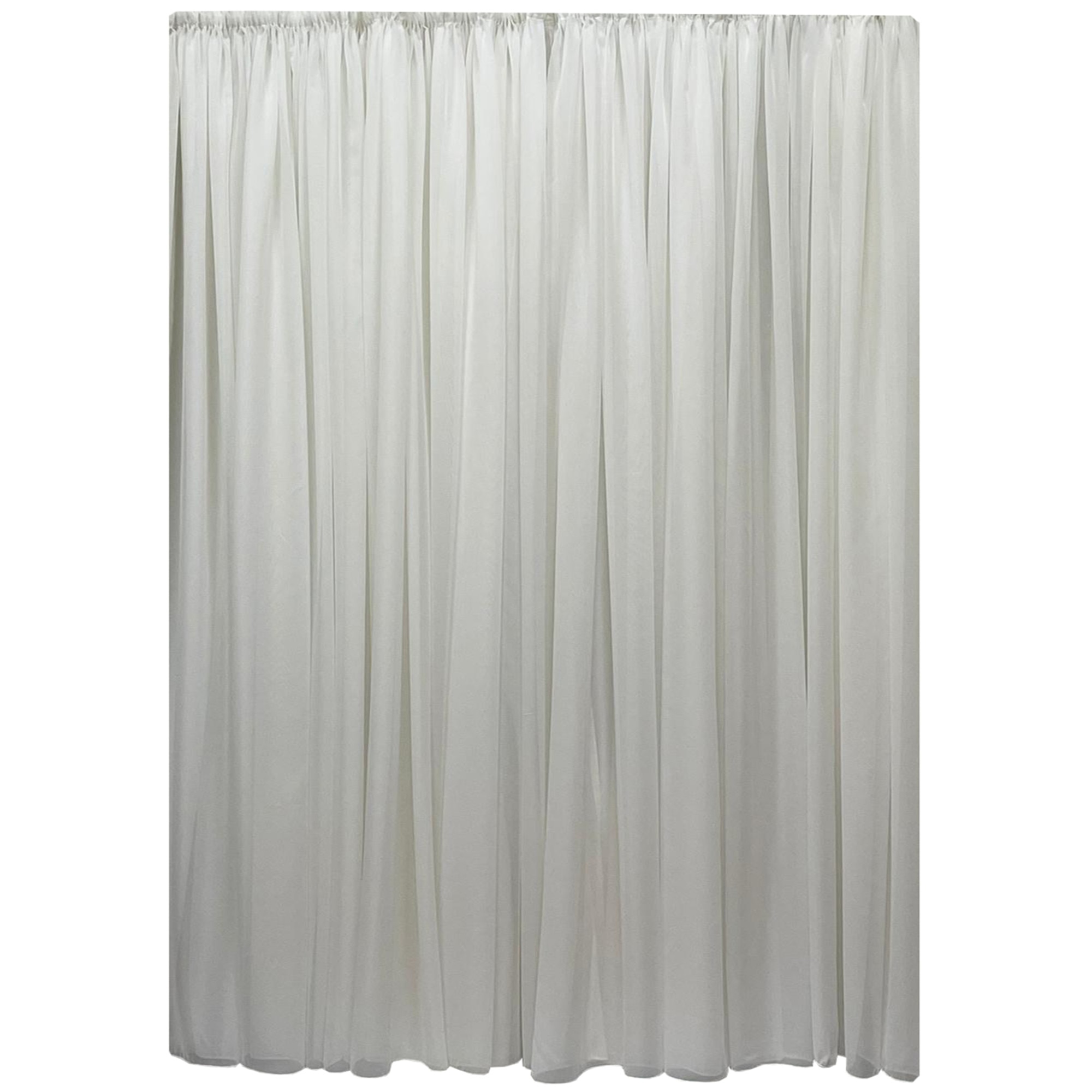 Perdea triplu voal ivoire 900x245cm cu rejansa, by Liz Line - RD2169