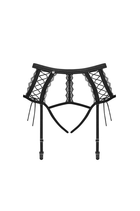 Obsessive Bravelle készlet, Fekete, L-XL